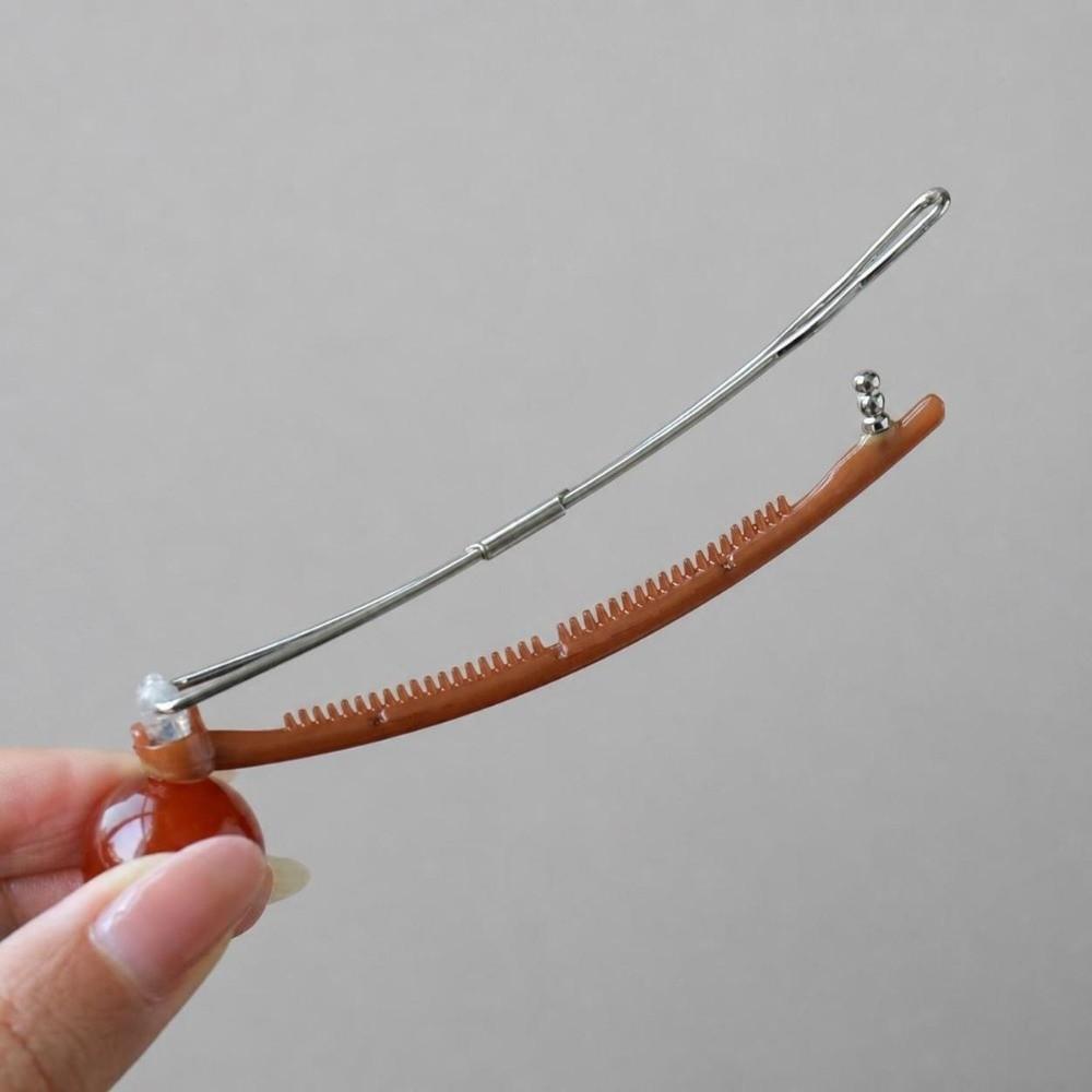 Non-Slip Horizontal Hair Clip Candy Color Clip Hairpin Sweet Hair Styling Tool Back Head Updo