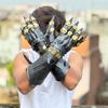 Shadow Nazgul Gauntlets  Handcrafted Blackened Brass-Coated Gothic Armor Gloves with Dark Fantasy Detailing for LARP, Cosplay, Renaissance