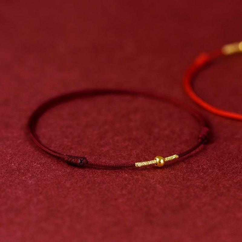 Fashion Handmade Bracelet Red Rope Lucky Bangle Women Men Best Bracelet Anklet AVE