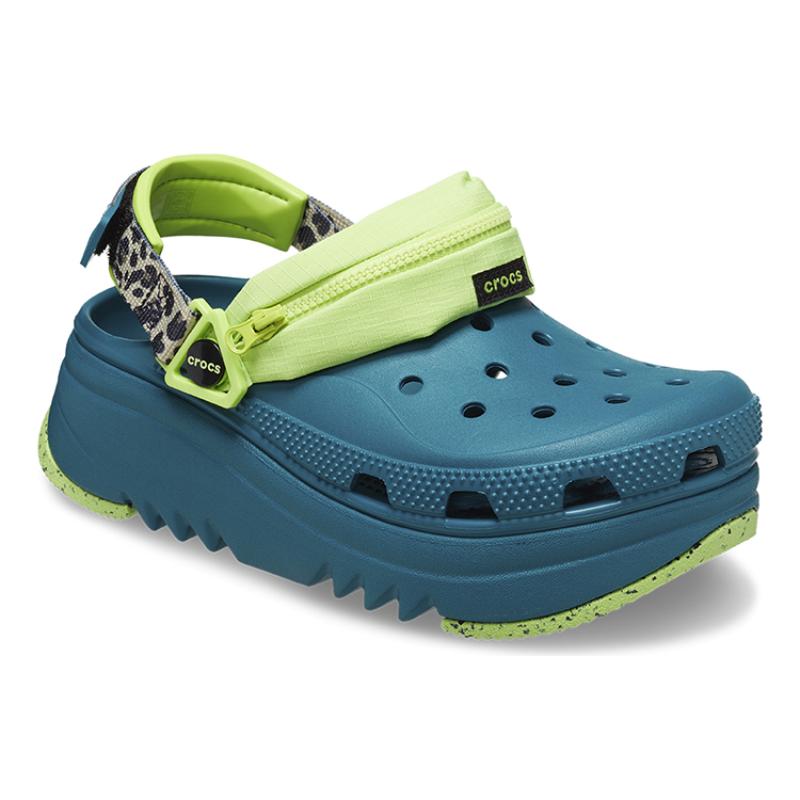 Crocs Hiker Xscape EVA Сабо с животным принтом 5 см Сандалии Унисекс 'Бирюзово-зеленый'