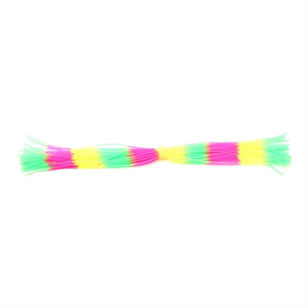 Fly Tying Material Buzzbaits Spinner 50 Strands Jig Squid Skirt Baitfish Silicone Skirts  Jig Lures