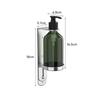Многофункциональный дозатор для мыла с настенным креплением, идеально подходящий для ванных комнат и многого другого