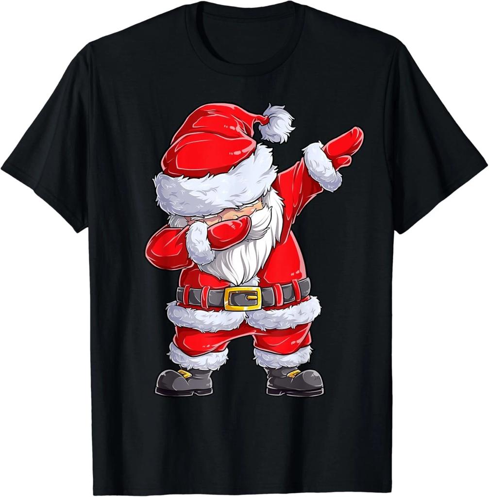 Christmas Boys Dabbing Santa Claus Girls Funny Xmas Dab Cute Gift Unisex T-Shirt