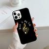 Чехол для телефона с нотами для iPhone 17 Air 14 15 16 13 12 Чехол для Apple iPhone 17 Air 14 15 16 Pro Max 6S Plus Coque