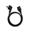 10A Plug with C19 Oxygen-Free Copper Core Insulated Flame-Retardant Power Cord for Monitors and Printers