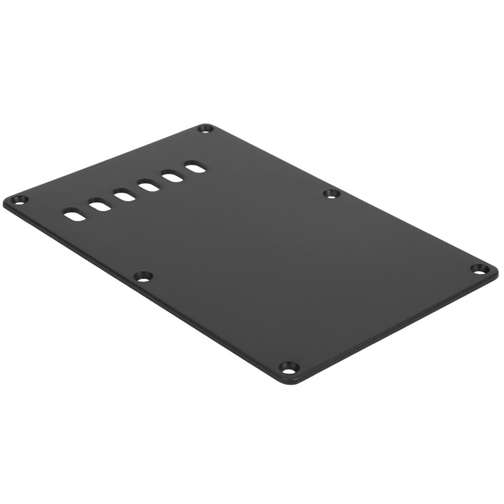 Задняя крышка электрогитары Задняя панель Защитная пластина SiX отверстий (черный)