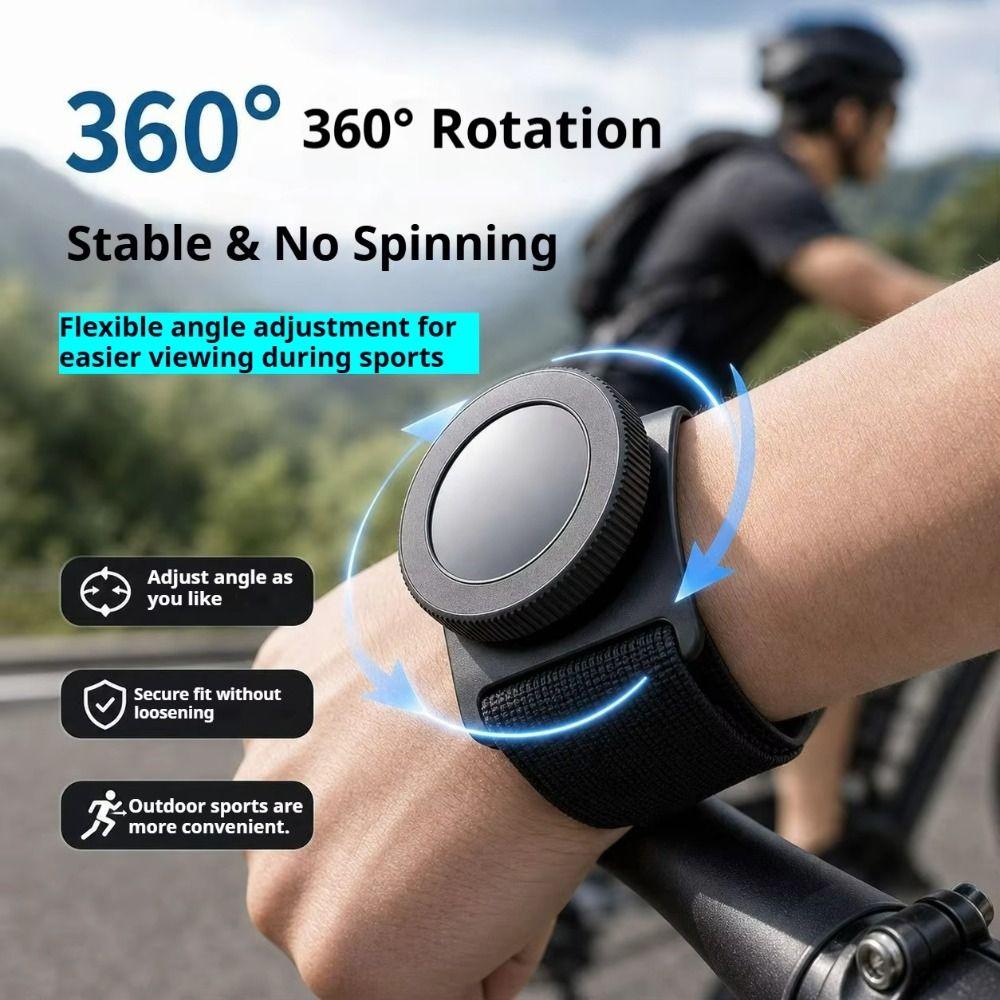 Firm Anti-Drop Magnetic Phone Rack 360 Degree Rotatable Running Armband Phone Stand  Outdoor