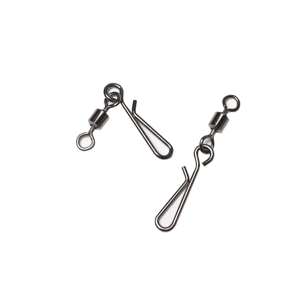 Сверхпрочный шариковый рыболовный вертлюг из нержавеющей стали с застежкой и штифтом