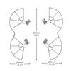 Propeller Bumper Protector Cage Set Quadcopter Anti-collision Plastic Lightweight Propellers Protective Rings Kit Guard