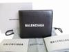 Authentic Everyday Black Leather Bifold Wallet Compact Wallet #8400  Refurbished