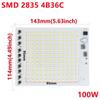 Светодиодные лампы чипы 220 В SMD чип 2835 Smart IC светодиодный модуль Замена 10 Вт 20 Вт 30 Вт 50 Вт 100 Вт для наружного прожектора прожектор