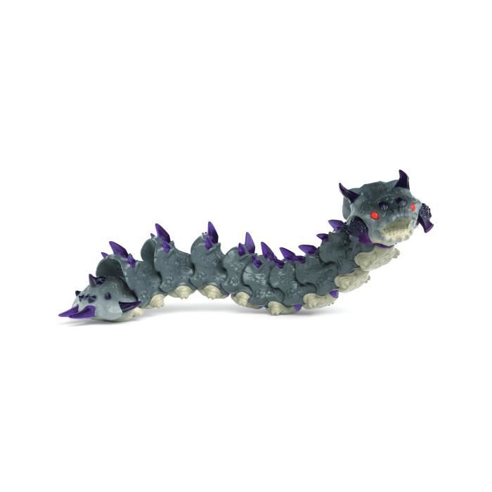 Figurine Ver des Ténebres, Figurines authentiques et détails réalistes, SCHLEICH 70830 Eldrador Creature, des 4 ans