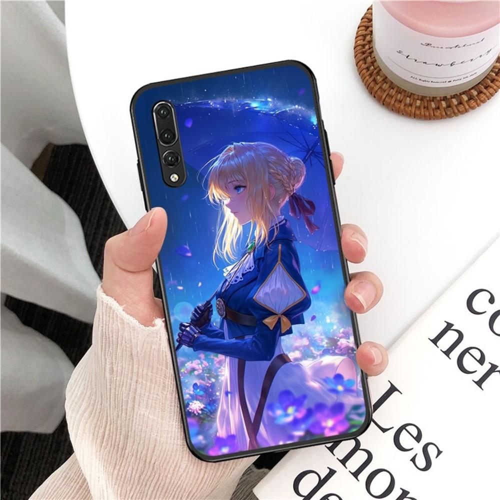 Чехол для телефона Violet Evergarden для Huawei P 8 9 10 20 30 40 50 Pro Lite Psmart Honor 10 Lite 70 Mate 20lite