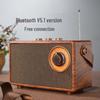 Ретро Bluetooth-колонка AS23 с FM-радио, слотом для карты, портативным дизайном для дома и пожилых людей