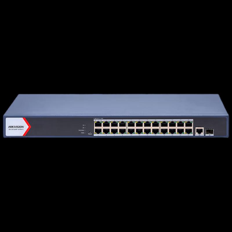 Hikvision 26-Port Cloud Managed Gigabit High-Power PoE Switch CN plug (adapter included)