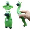 Green Horse Stretchy Toy Stress Anxiety Relief Horse Shape Sensory Toy Adults Teens Kids Soft Flexible TPR Animal Fidget Toy Party Favors