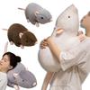 30-100 см Мультяшная Милая Высококачественная Плюшевая Кукла-Подушка Мышь с Длинным Хвостом Животное Мышь Набитая Игрушка Домашний Декор Подарок Для Детей