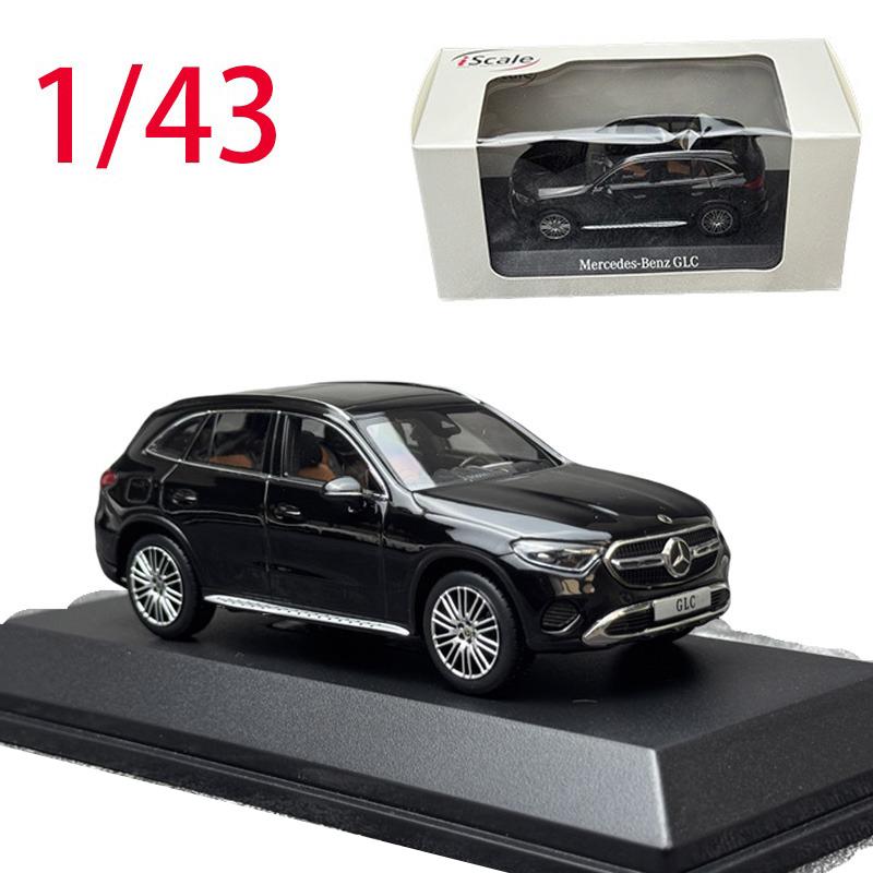 CXEHU1 ISCALE Diecast 1/43 Scale Benz Alloy Car Model Mercedes Benz GLC X254 Play Vehicles Toys for Boys Original Box