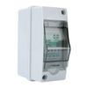 Smart Circuit Breaker with Distribution Box Miniature Single Phase Din Rail Mount Automatic Reclosing Over Under Voltage Protector Energy Meter
