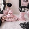 Unique Witchy Office Supplies Wizard Hat Storage Box, Gothic Desk Organizer for Makeup Brushes And Multipurpose Tool Container Pens, Dark Academia