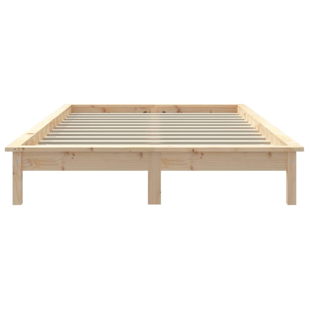 Solid Wood Bed 120 x 200 cm Pine