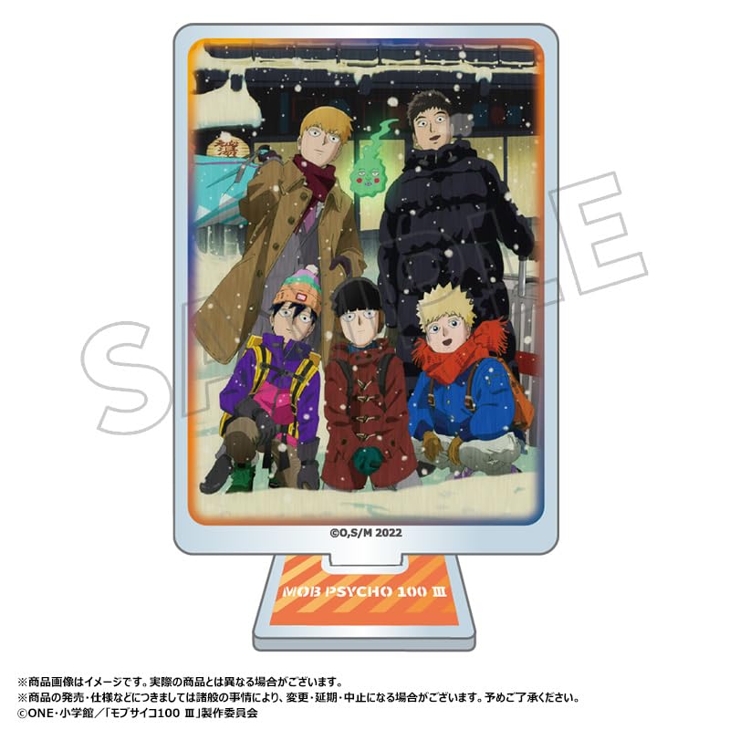 TV Anime Psycho 100 Visual Acrylic Stand Box "Mob III" 7-Piece