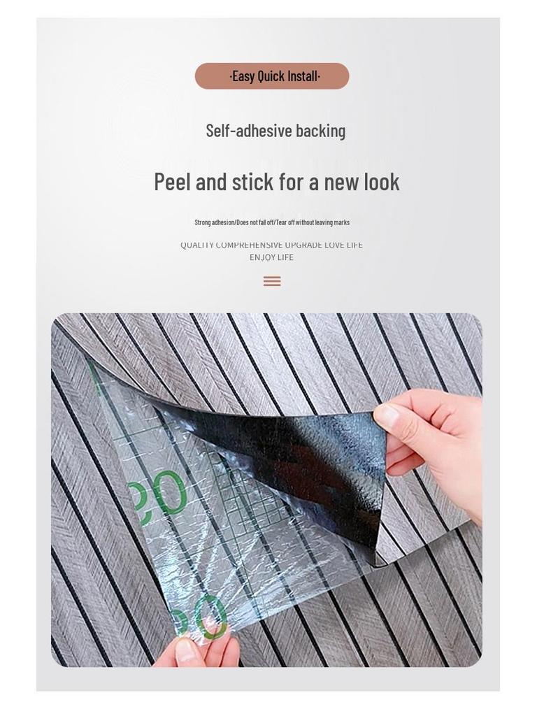 3D Waterproof Self-Adhesive Stereo Lattice Wall Panel Decor