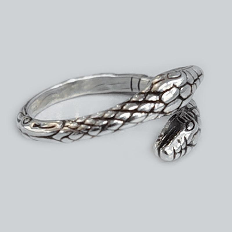 Double-headed Snake Ring, Retro Snake Shape, Retro Trendy Index Finger Ring, Jewelry Trend Ring