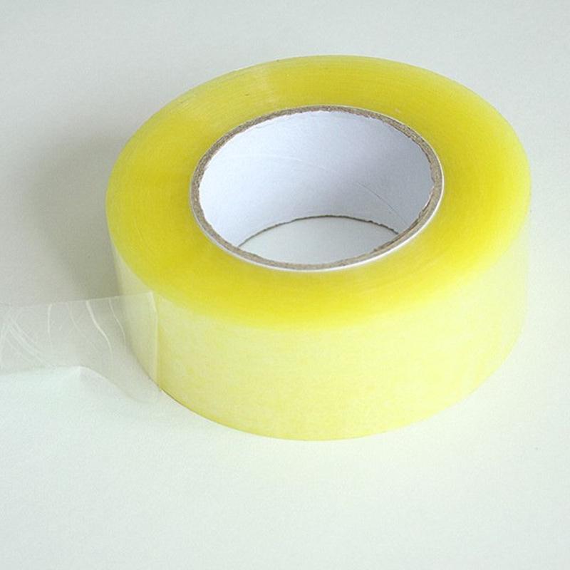 Transparent Beige Sealing Tape for E-commerce Packaging - Large Rolls
