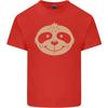 A Funny Sloth Face Unisexs Light Cotton TShirt