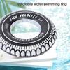 Pool Float Circles Universal Comfortable PVC Useful Strong Buoyancy Swim Ring for Water Activity