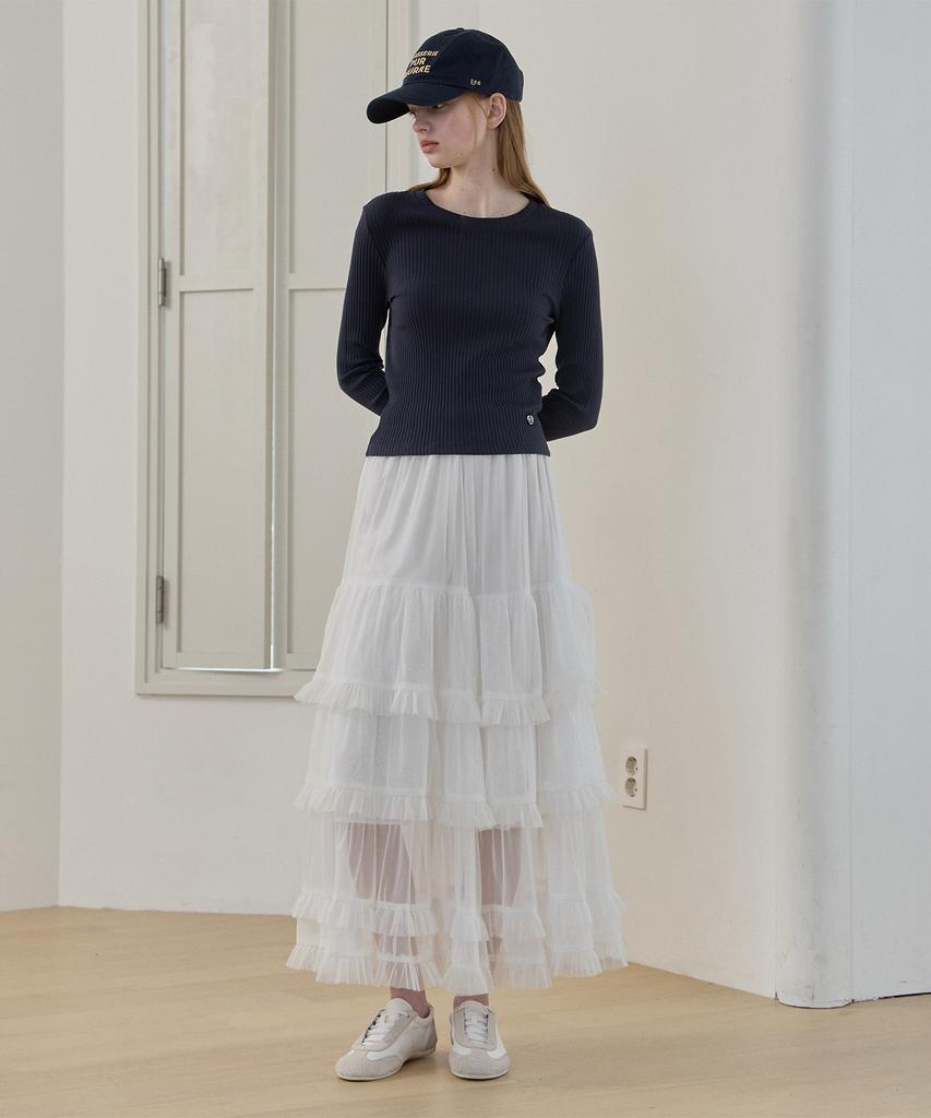 Jucy Judy Frilled Tiered Tulle Skirt Jzsk329B