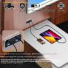 4-портовый USB-разъем для автодома 12-24 В, быстрая зарядка для автомобиля, двойной разъем PD3.0, двойной разъем QC3.0, настенное крепление, аксессуары для зарядного устройства для автобуса, лодки, грузовика