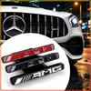 1 шт. Эмблема Логотип Решетки Радиатора AMG Декор Стайлинг Автомобильной Решетки для Mercedes Benz GLE GLC A B C E Класса W176 W246 W205 W213