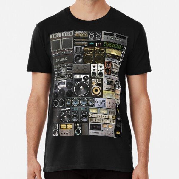 Футболка Hifidelity Remix от S до 5XL Сделано в Австралии/США