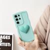 Модный 3D Большой Любовь Жидкий силиконовый чехол для телефона для Samsung Galaxy S22 S23 S21 S20 FE Plus S24 Ultra A52 A53 A54 A34 A25 A50 A15 противоударный чехол