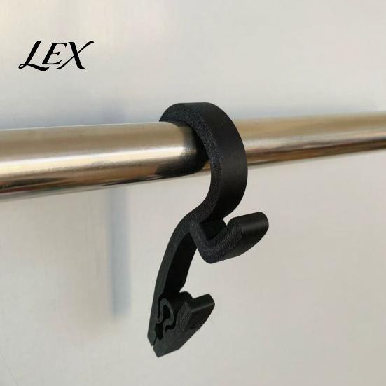 PLA Hanging Clips S-Shaped Hook with Clip, Heavy Duty Hook, 2-In-1 Space Saving Multi-functional Clamp Hanger, 3D Printed Clothes Pin Clip