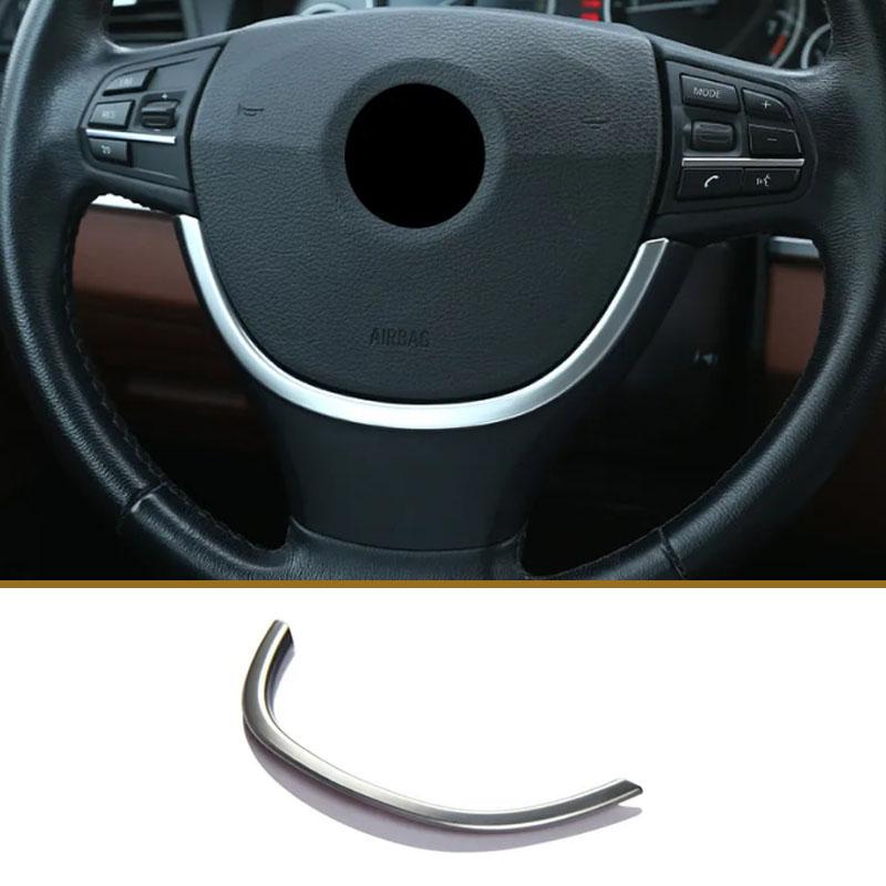 Для BMW 5 серии F10 F18 F01 2011-2017 автомобильный руль с блестками декоративная наклейка аксессуары для салона автомобиля