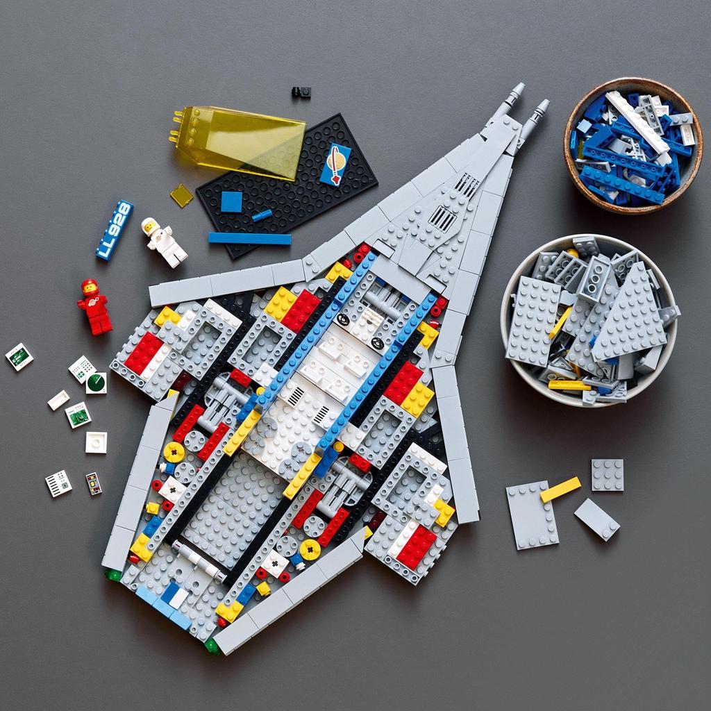 LEGO Galaxy Explorer Подарок на день рождения 10497 Игрушечный блок Подарок Космический самолет Самолет Мальчики Девочки Взрослые