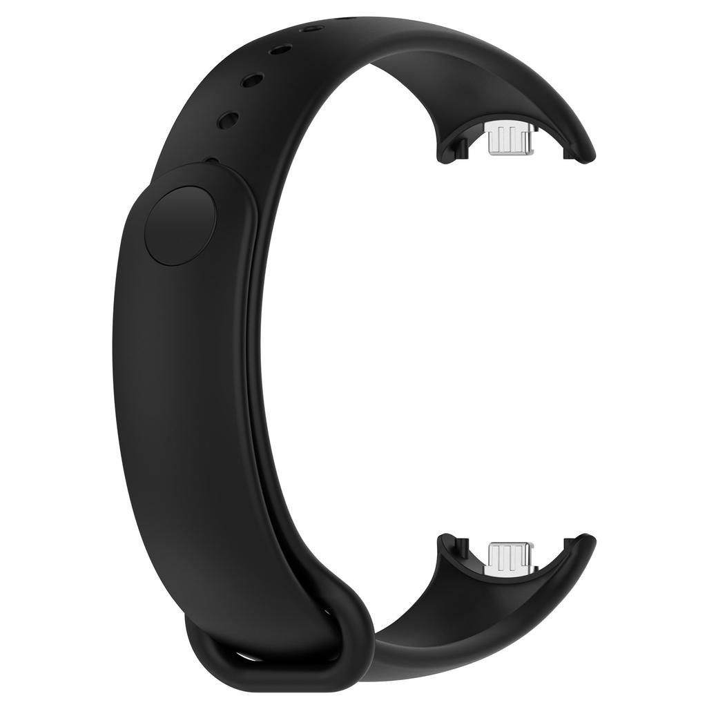 Силиконовый ремешок для Xiaomi Mi Band 9 8 Ремешок NFC Sport Rubber Bracelet Wristband pulseira correa Xiaomi Smart Band 8 Аксессуары