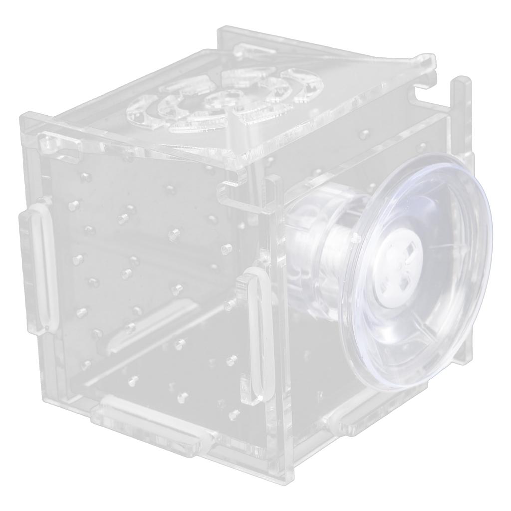 Изолирующая коробка для рыб, акриловая коробка для разведения рыб, аквариумный инкубаторий для маленьких рыб, креветок