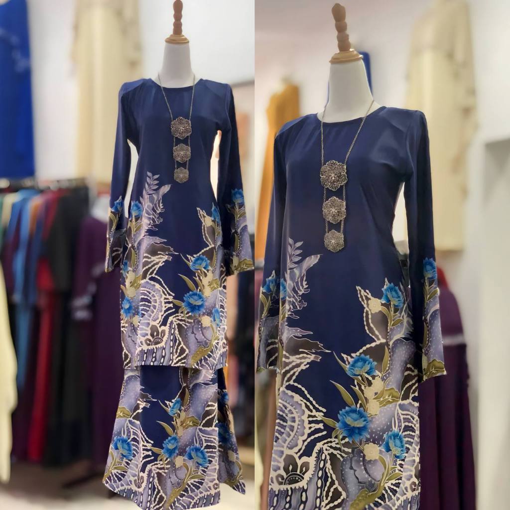Vintage Style Long Dress With 3d Printed Pattern For Business Casual And Evening Wear