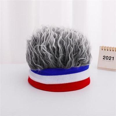 Унисекс Зимняя вязаная шапка-дыня: Модный, забавный, ретро-стиль хип-хопа