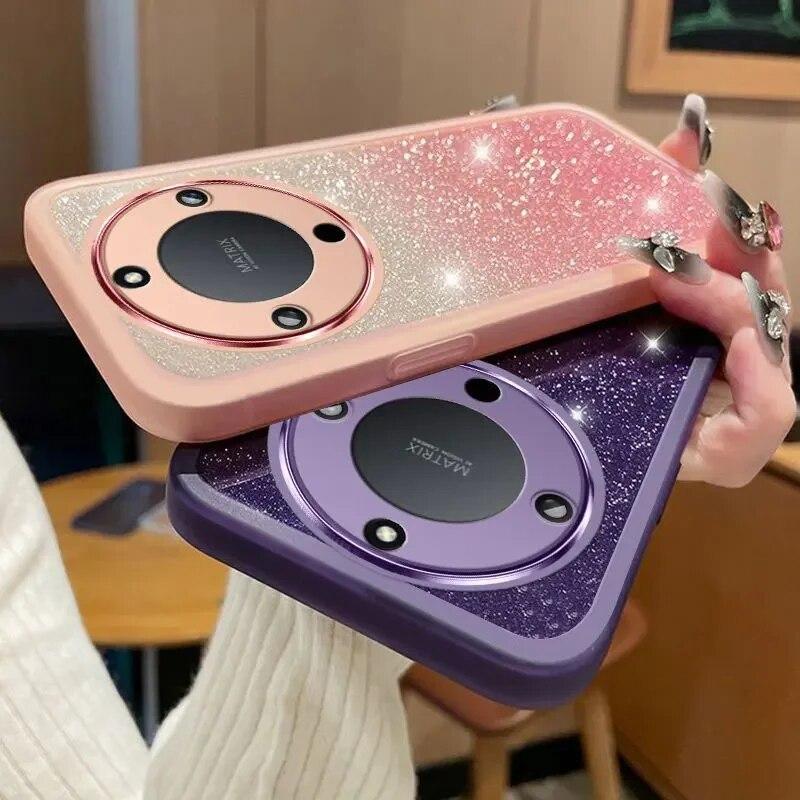 Роскошный блестящий чехол для Honor Magic 5lite 90 Lite X9a X8b X6a Magic Lite 6, силиконовый мягкий чехол, противоударные чехлы