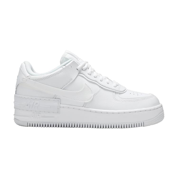 Nike Air Force 1 Low Shadow тройной белый (Женский)