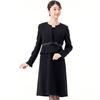 Waist Peplum Jacket Style Layered Black Mourning Formal Ceremonial Occasions 11 [Monoir] Dress, Formal, Women's, Clothes, Clothes, (net-017), No.