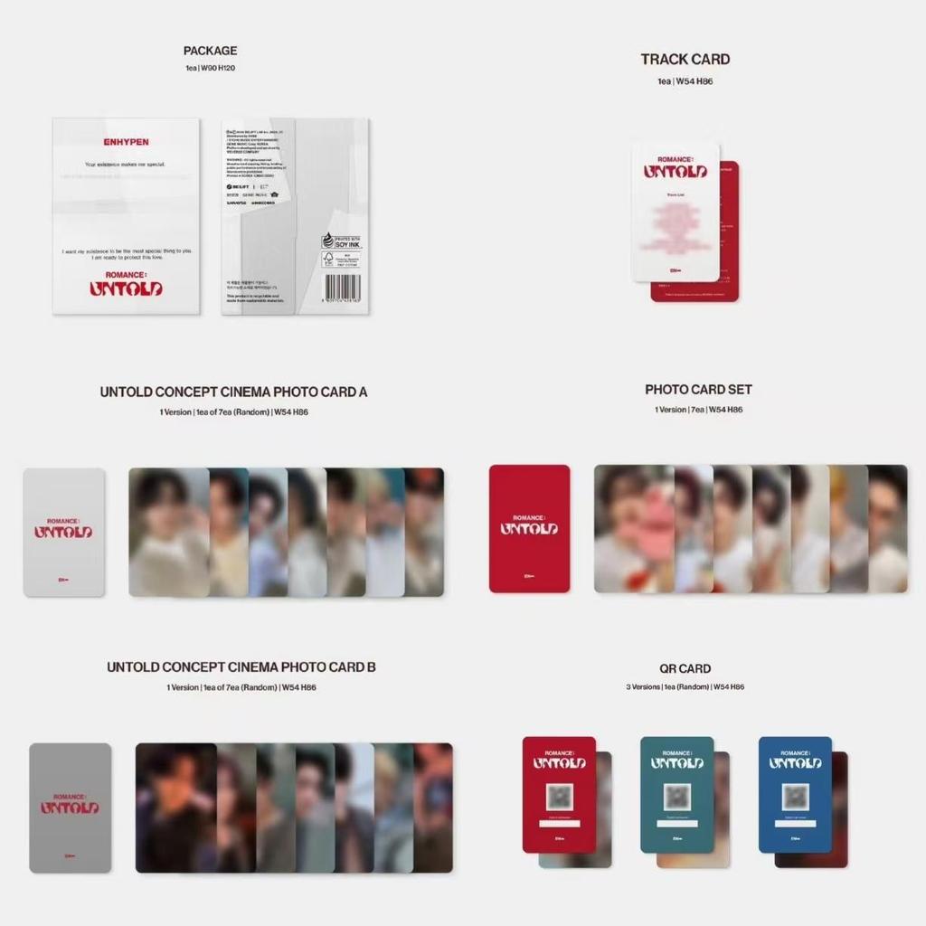 Enhypen Второй альбом ROMANCE: НЕИЗВЕСТНО (Веверс Вер.)