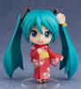 Nendoroid Character Vocal Series 01 Hatsune Miku Yukata Natsutsubaki ABS PVC Painted Movable Figure Ver. Non-Scale &