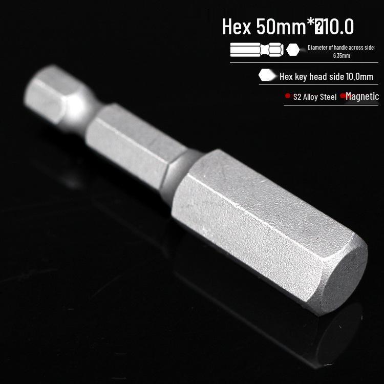 Набор магнитных ударных бит S2 Hexagon для электроотверток