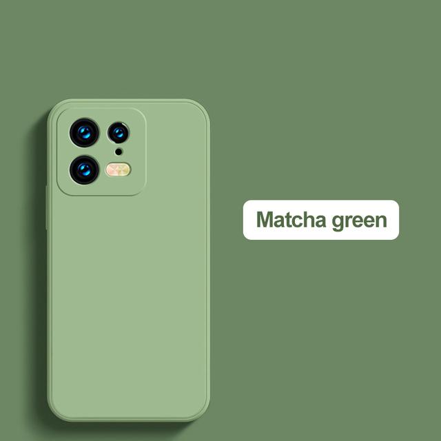 Чехол для Mi 13 Mi13 Pro, квадратный жидкий силиконовый чехол для телефона Xiaomi Mi 13 Mi13 Pro Mi 13Pro, защитный мягкий чехол для камеры Xiaomi 13